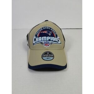 New England Patriots Super Bowl XXXIX Champions Reebok Adjustable Hat Cap NFL